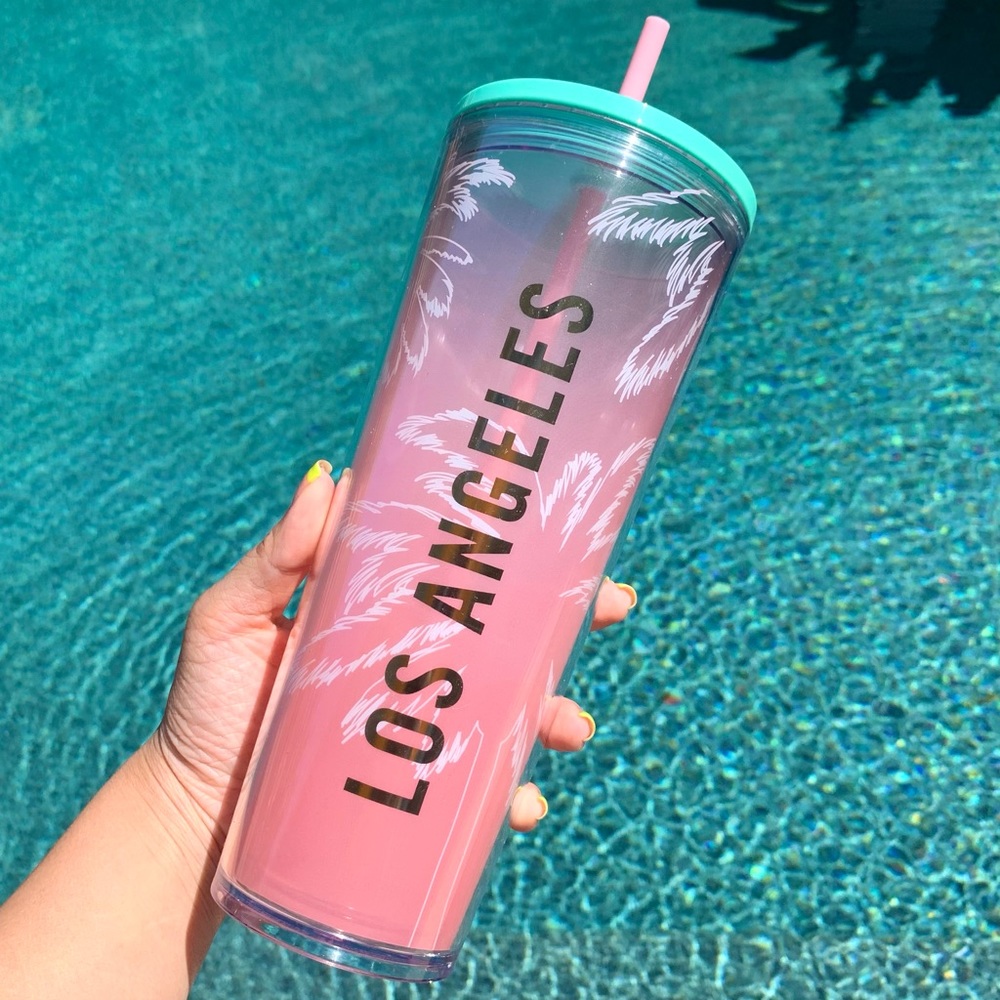 Starbucks Los Angeles Venti Cold Cup Traveler Tumbler (24 oz)